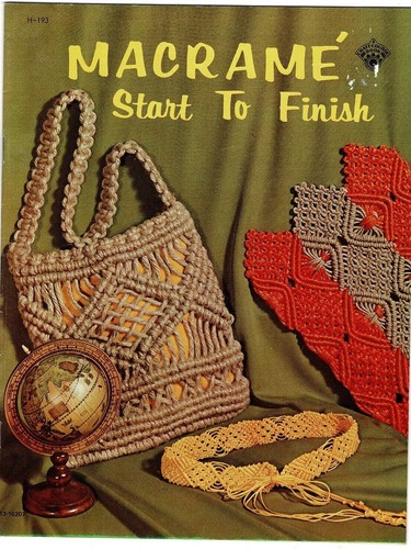 Macrame start finish - to, h-193