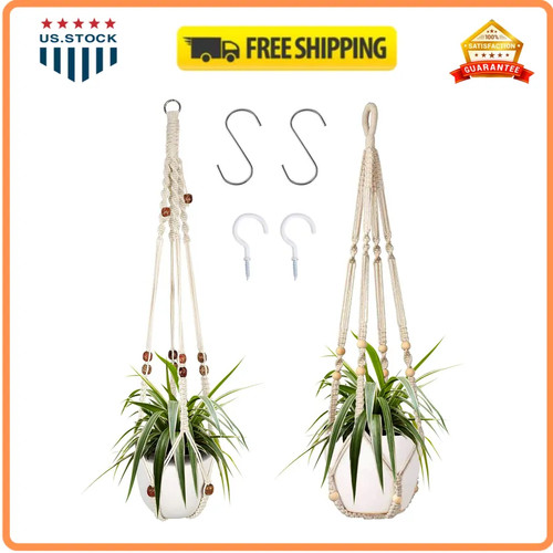 Augshy macrame plant hangers - augshy,