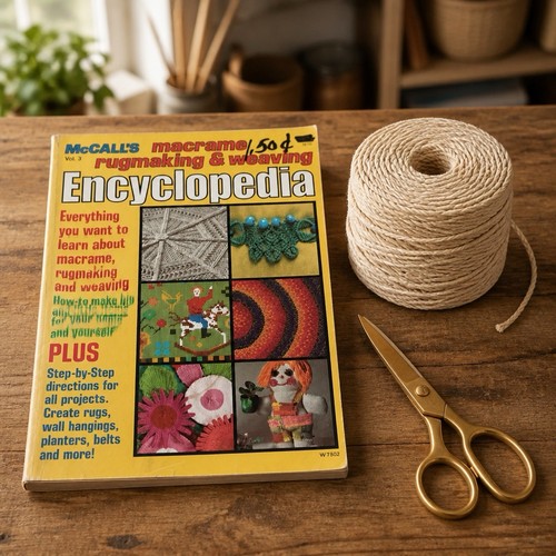 Retro mccall macrame - mccall's,