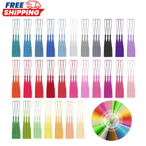 50pcs macrame knot tassels - 50pcs,