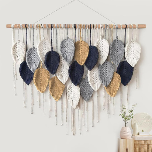 Large x31 macrame - 39'x31.5', wall