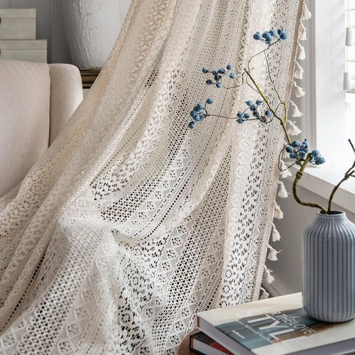 Crochet boho lace sheer - crochet,