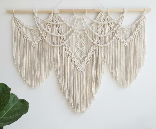 Large macrame wall - macrame,
