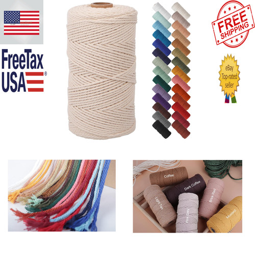 Macrame cord 2mm cotton - 2mm,