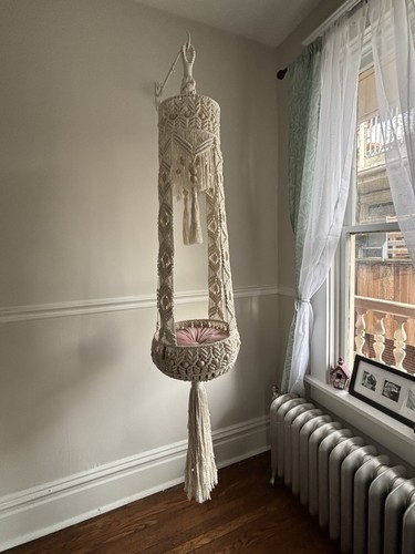 Ooak handmade macrame - 7',