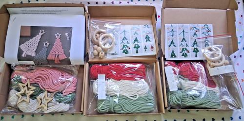 Diy christmas tree - diy, macrame