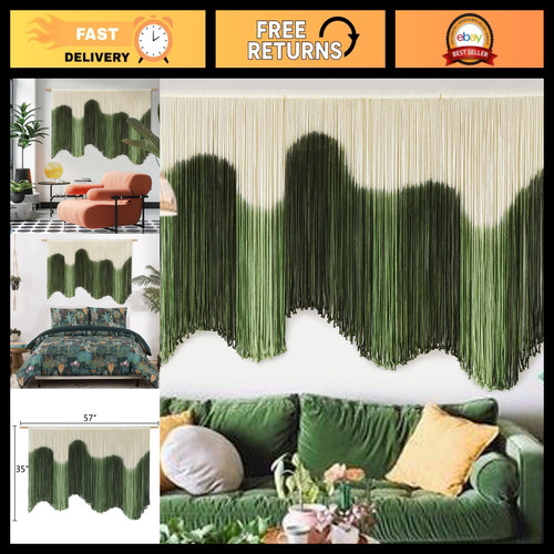 Hand dyed green - hand-dyed, wall