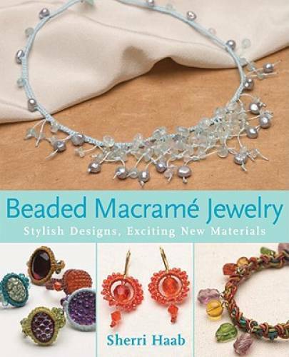 Beaded macrame jewelry - macrame,
