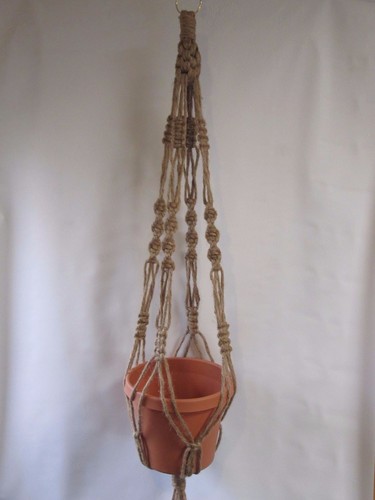 Macrame plant hanger inch - macrame,