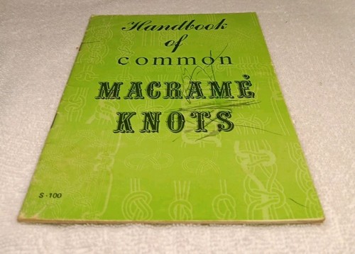 Handbook common macrame - common,