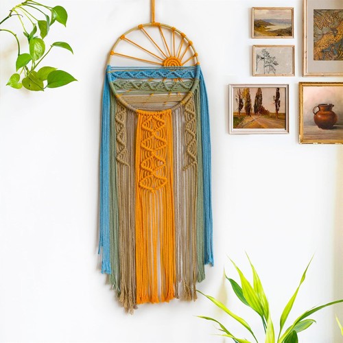 Macrame wall hanging boho - hanging,