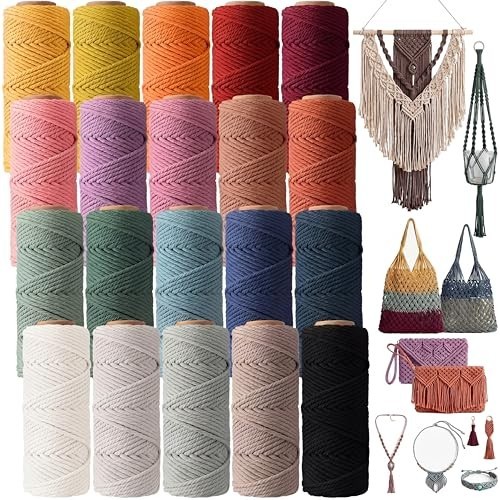 Rolls macrame cord - macrame, mm