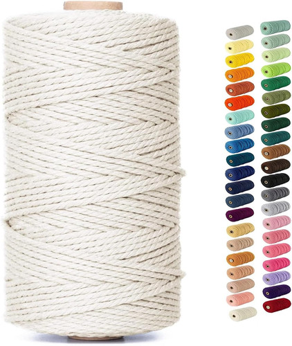 Natural macrame cord - macrame,