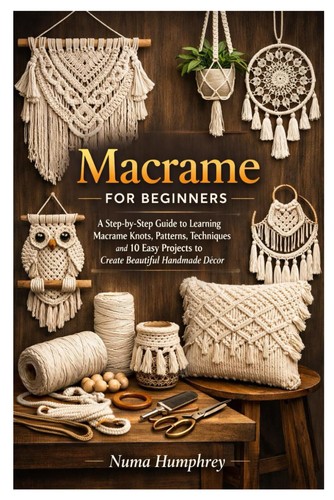 Macrame for beginners a - beginners:,