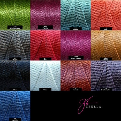 Linhasita 1mm waxed polyester - 1mm,